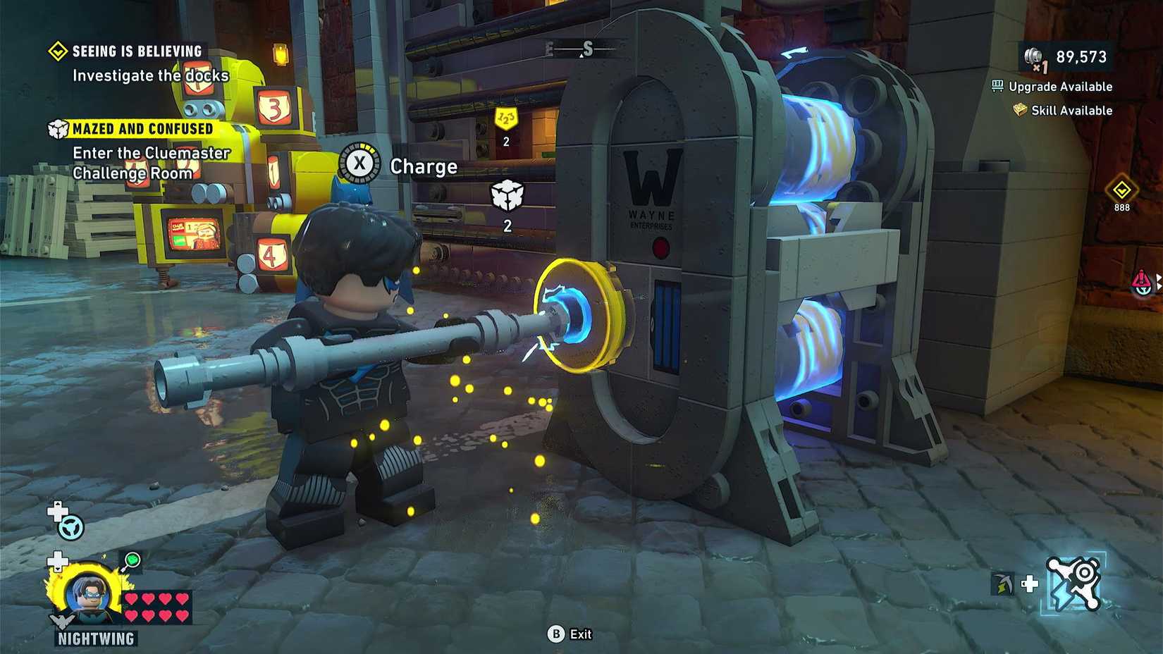 Mazed and Confused Puzzle Room entrance in East End Amusement Mile