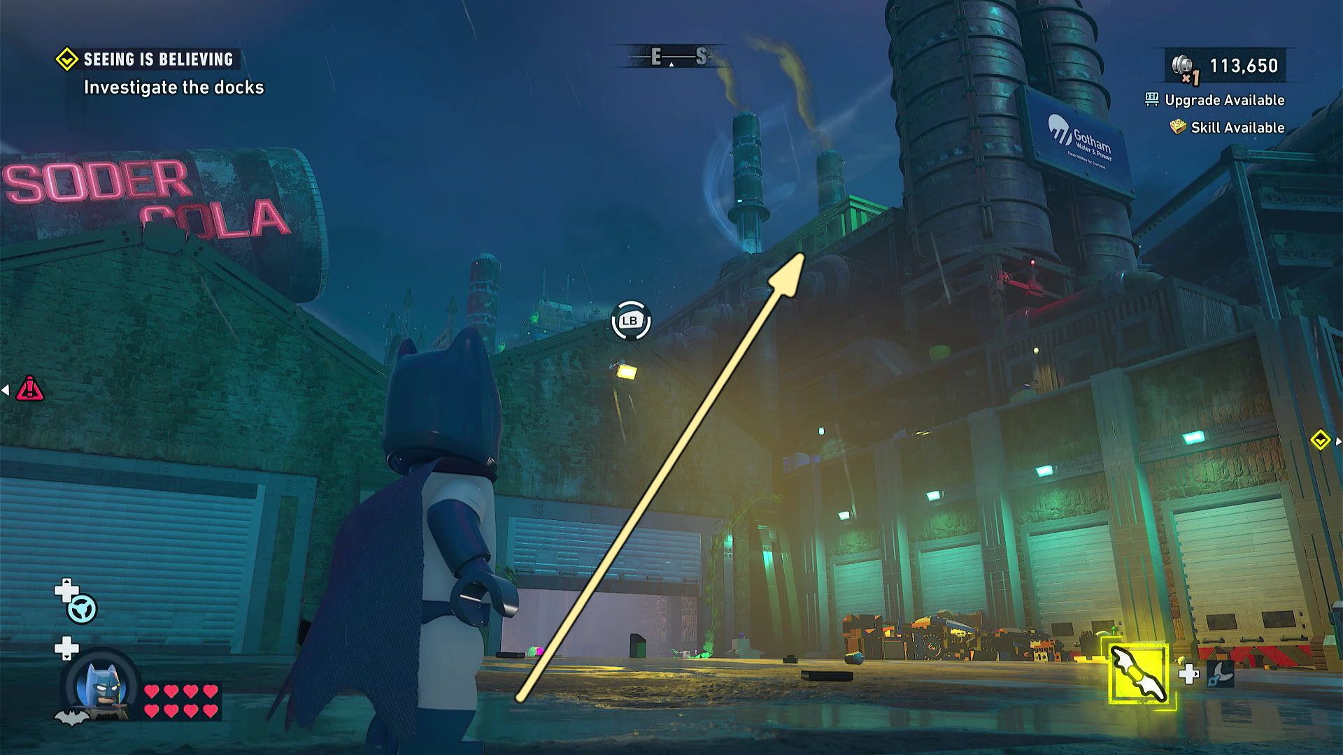 LEGO Batman Legacy of the Dark Knight Bat-Symbol Locations