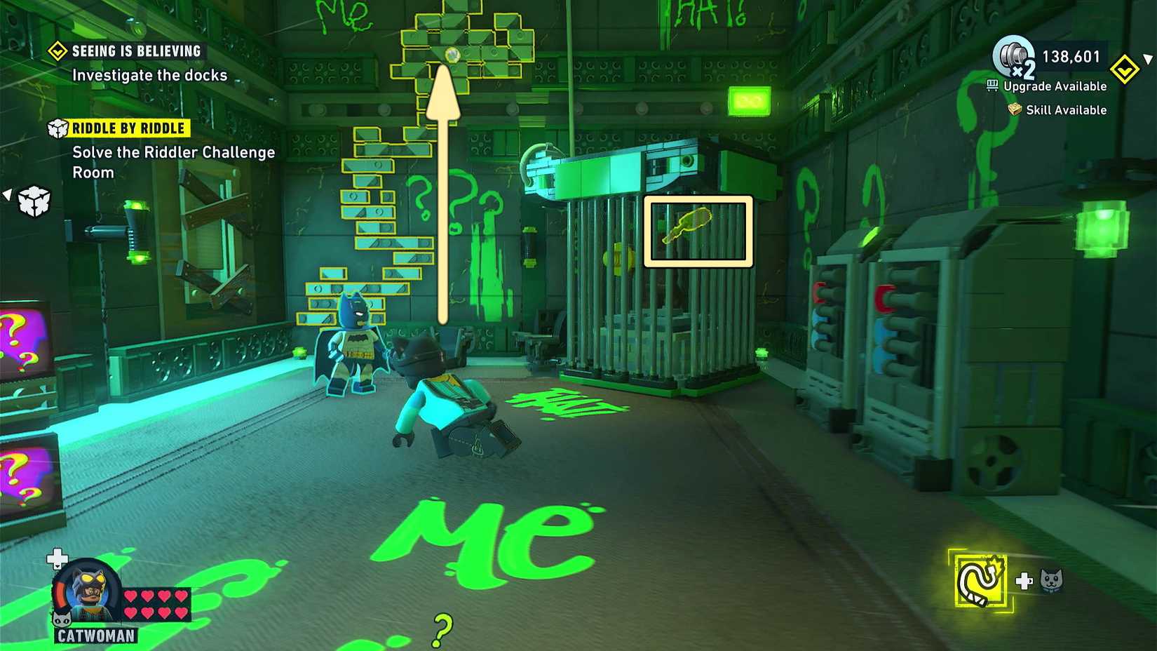 Old Gotham West Riddler Puzzle Locations & Solutions