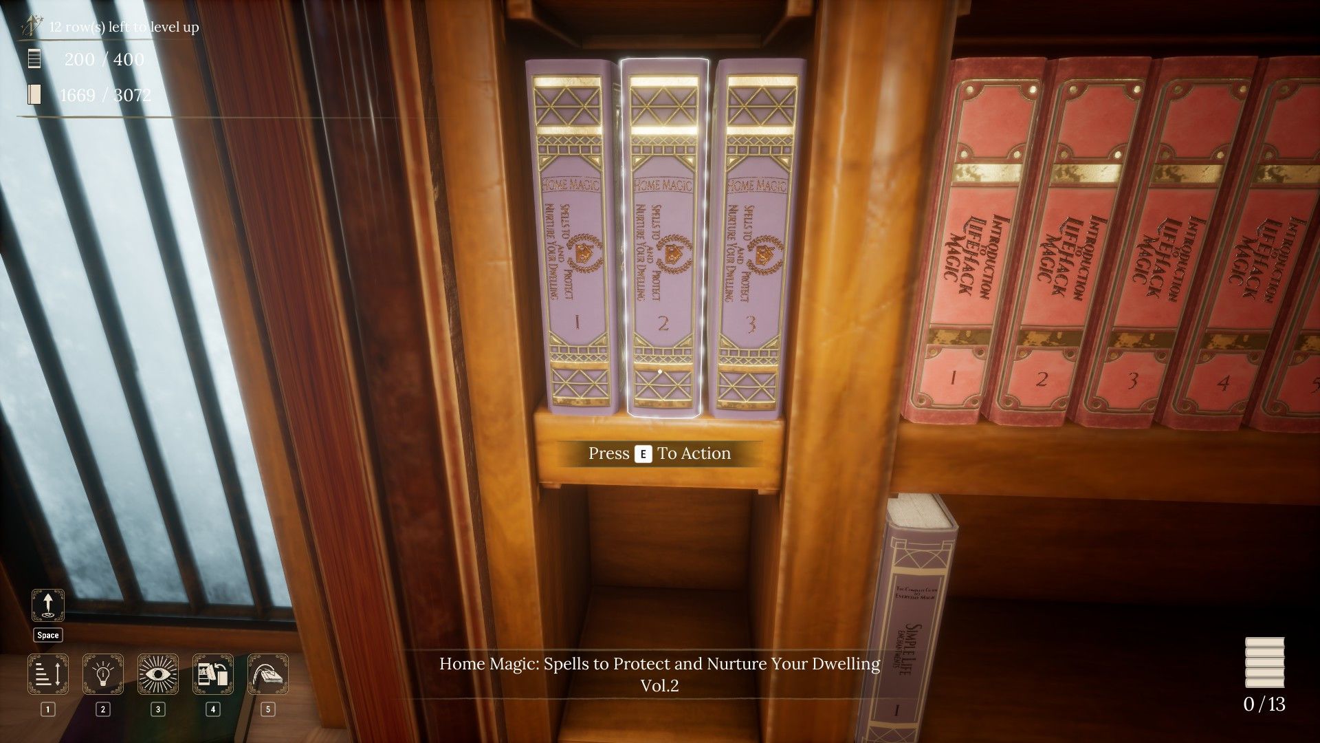 Librarian Tidy Up the Arcane Library Major Magic Upgrade Order