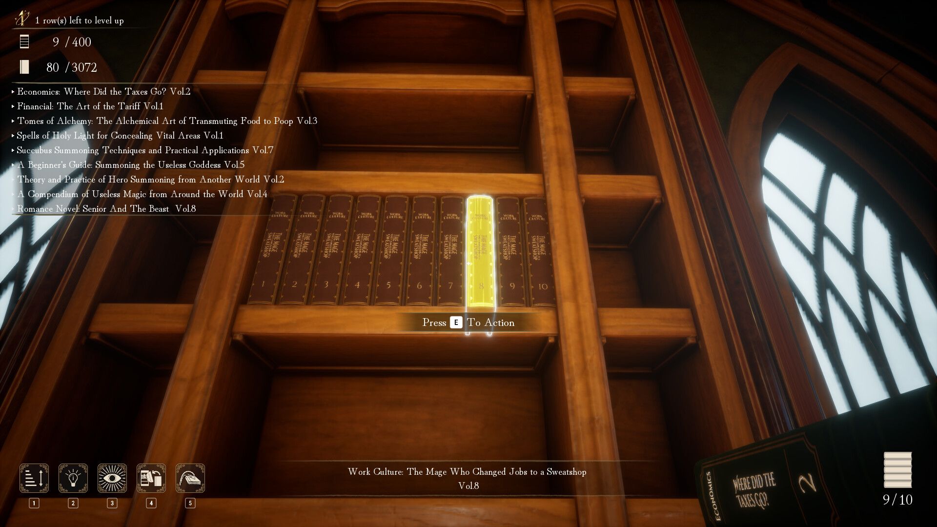 Librarian Tidy Up the Arcane Library All Book Locations Guide
