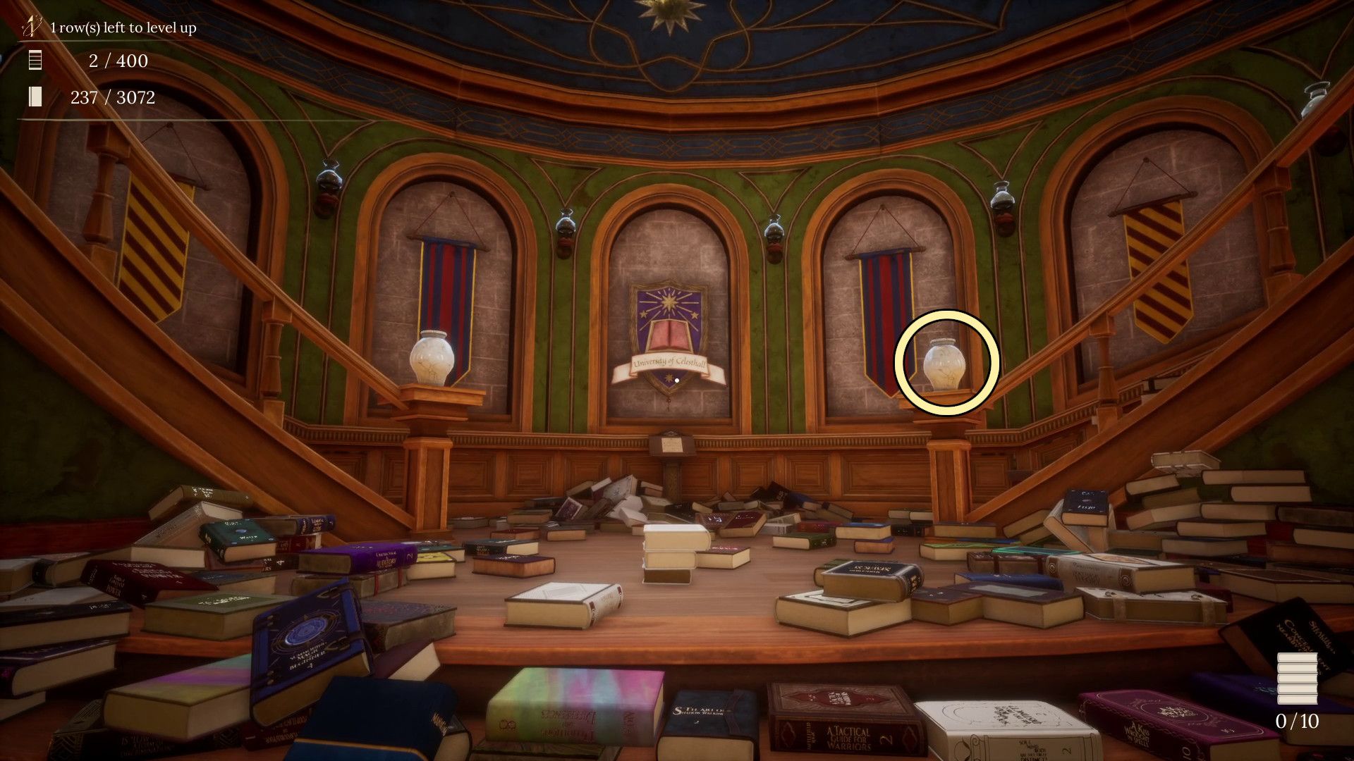 Librarian Tidy Up the Arcane Library Key Locations Guide
