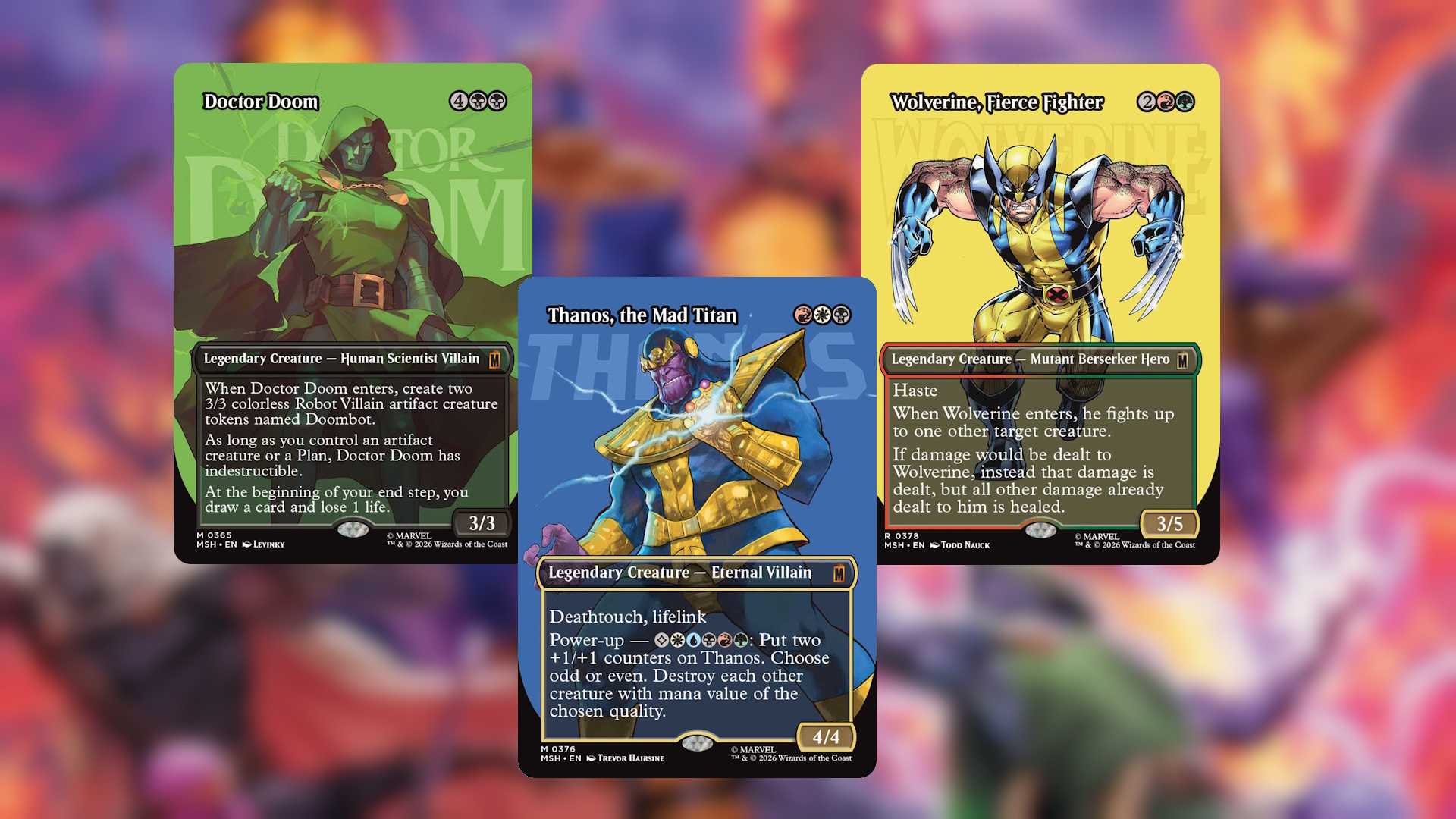 Mercel Logo Magic: The Gathering's New Marvel Set is Breaking Records