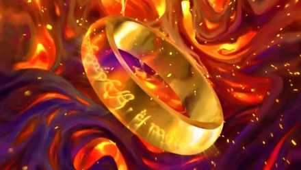 The One Ring set from Magic: The Gathering's Lord of the Rings