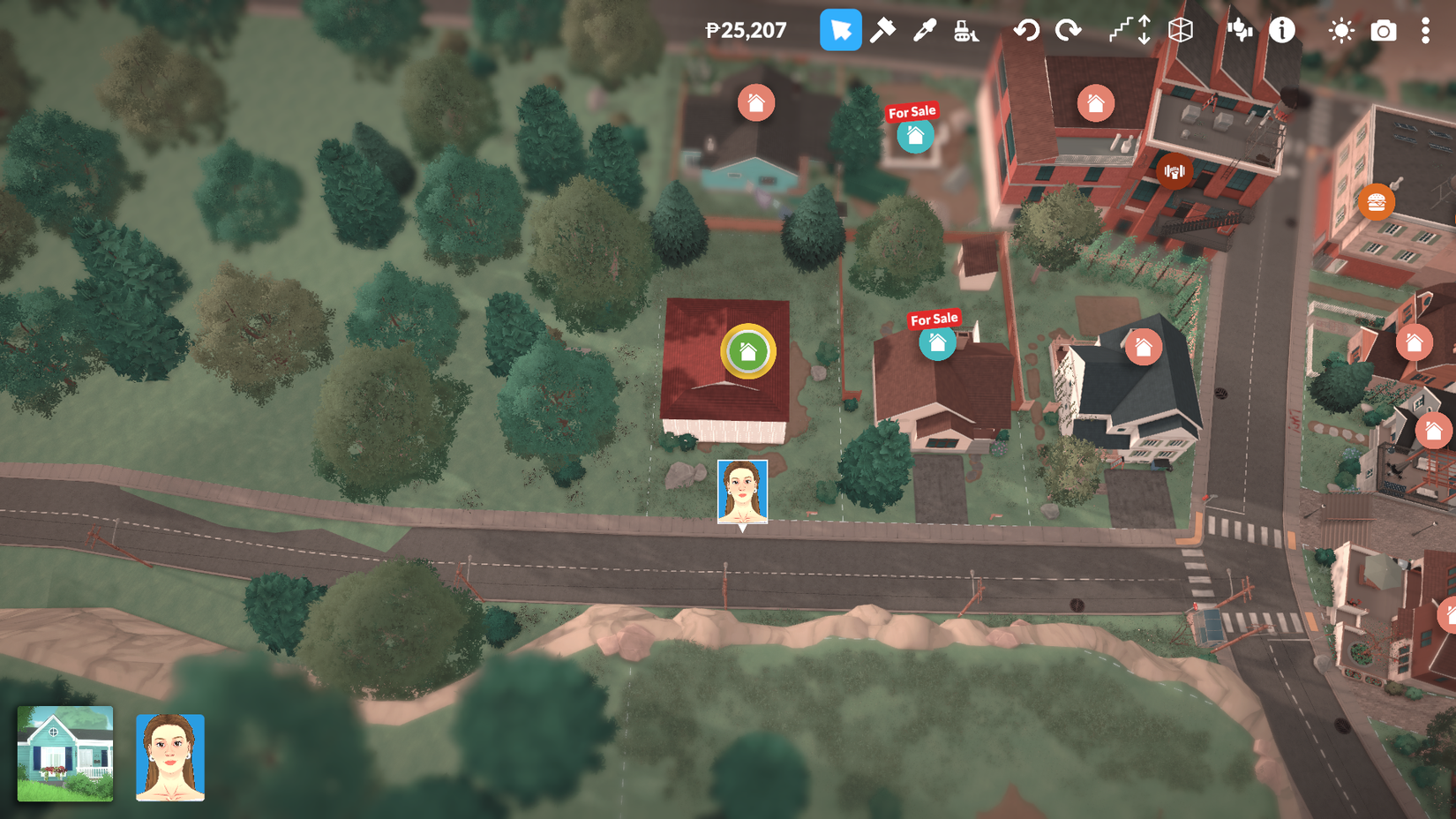 View Map Edit Home paralives