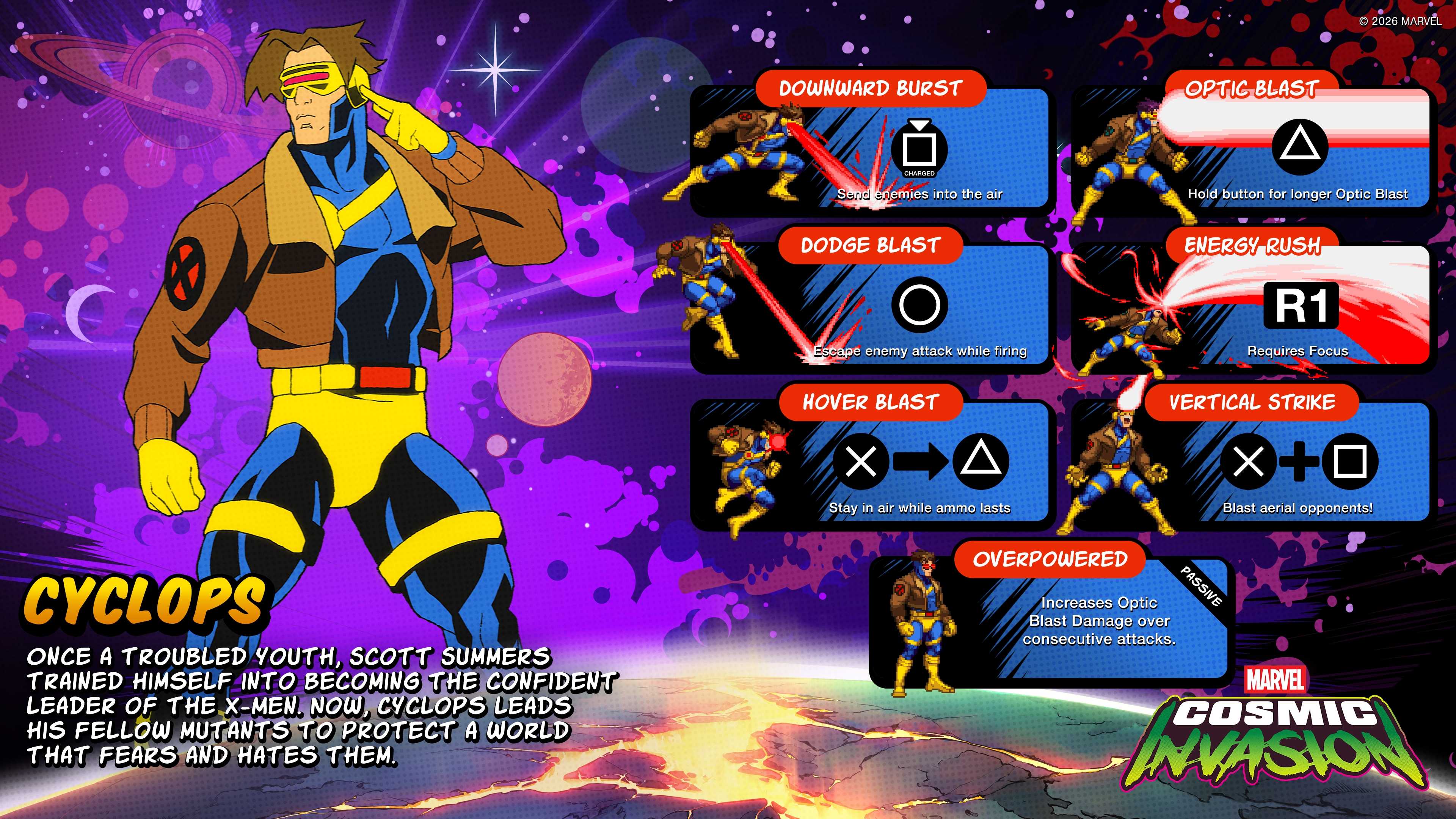 Cyclops Cosmic New Marvel Cosmic Invasion DLC Shadow Dropped