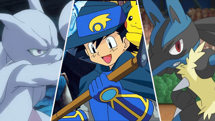 Mewtwo, Ash and Lucario