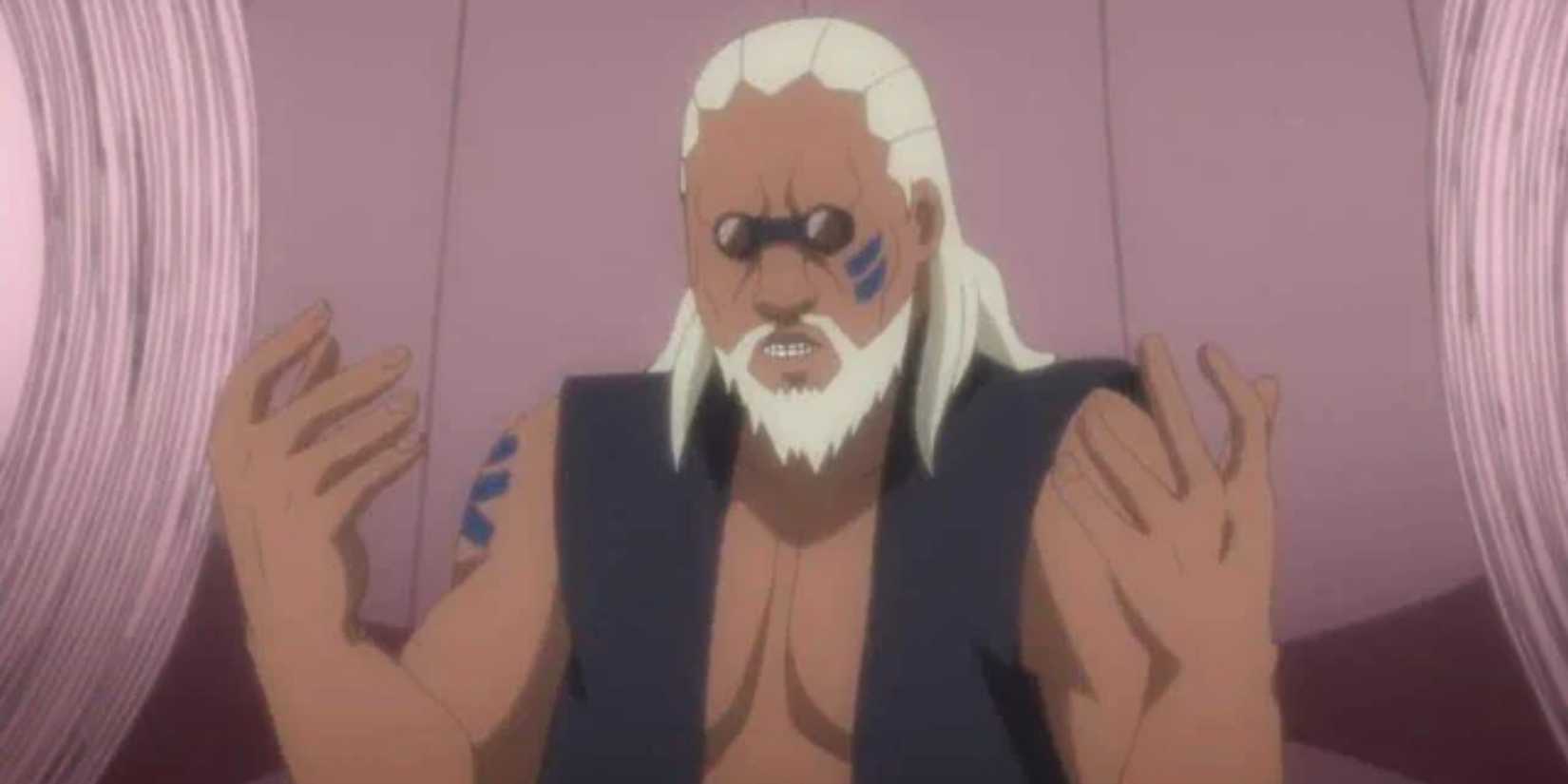 Killer B talking to Gyuki in Boruto.