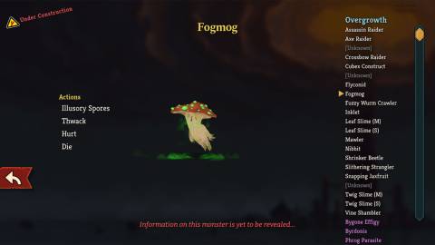 Slay the Spire 2 a beastiary detailing enemies in the game