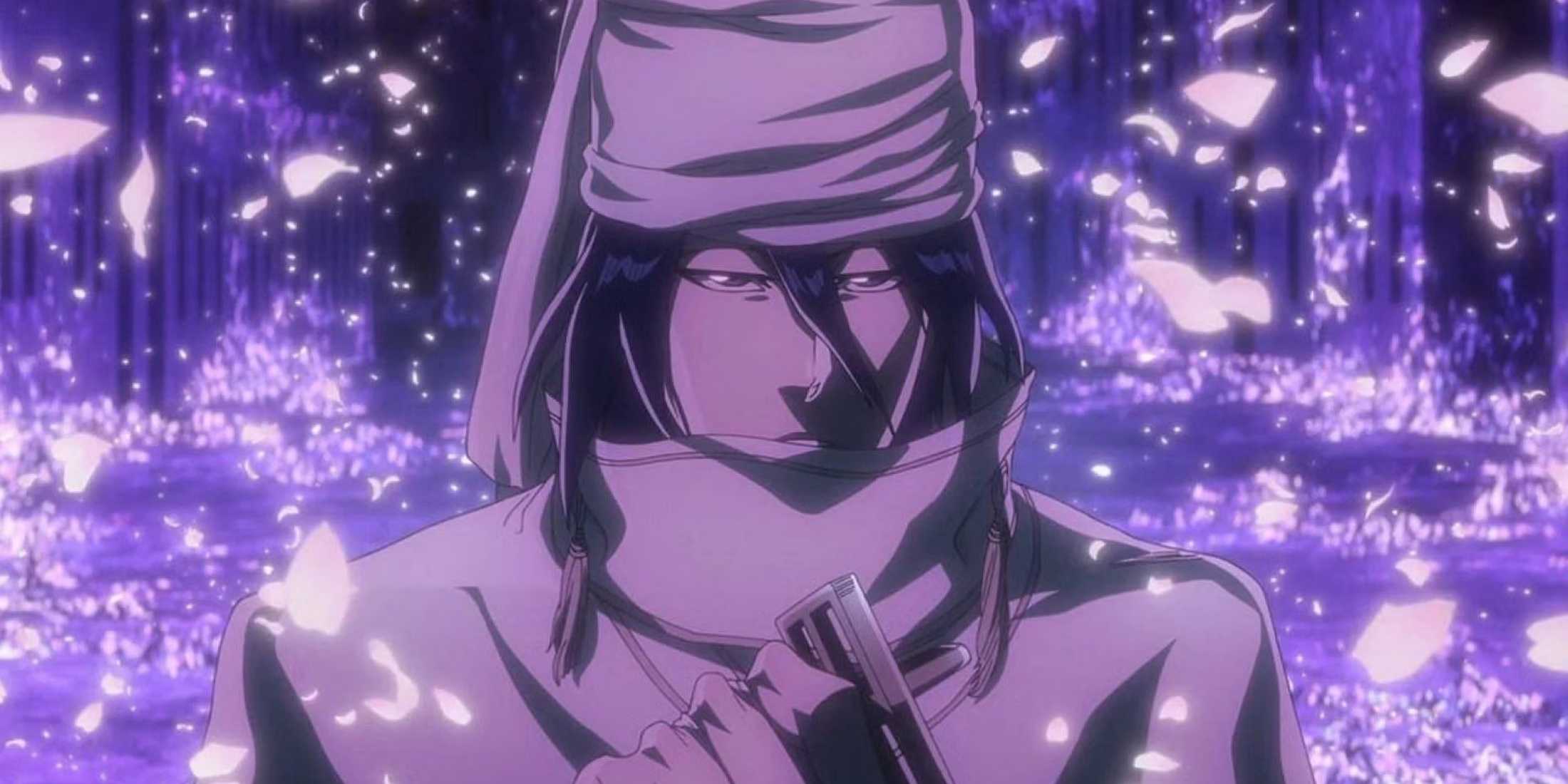 Byakuya releases his empowered Shikai in Bleach: The Thousand-Year Blood War.