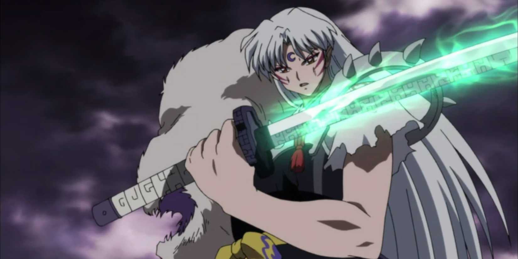 Sesshomaru utilizes the power of Bakusaiga in Inuyasha.