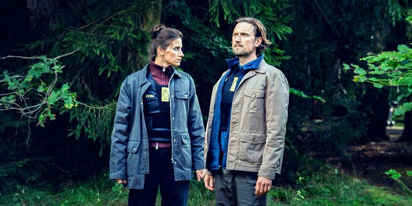 Naia and Mark in The Chestnut Man: Hide and Seek
