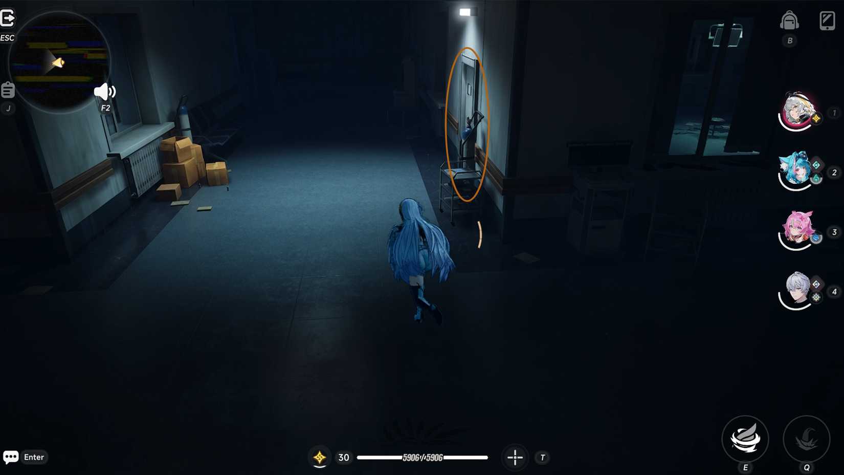 Nameless Hospital first ending clues 10 in NTE