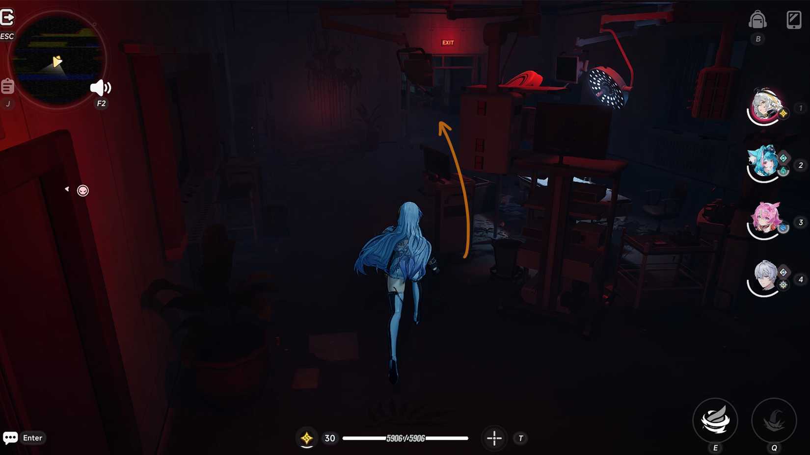 Nameless Hospital first ending clues 12 in NTE