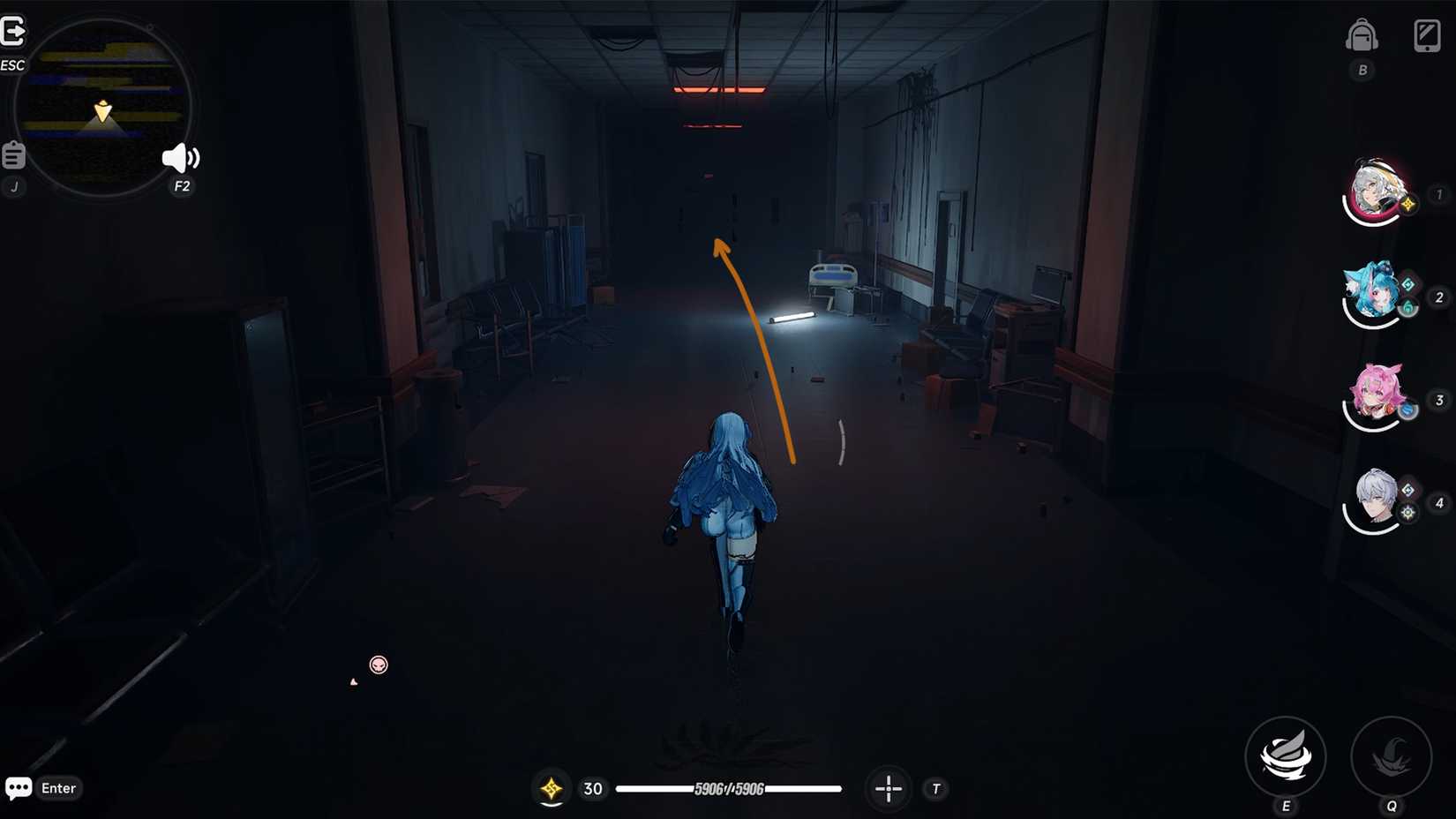 Nameless Hospital first ending clues 13 in NTE