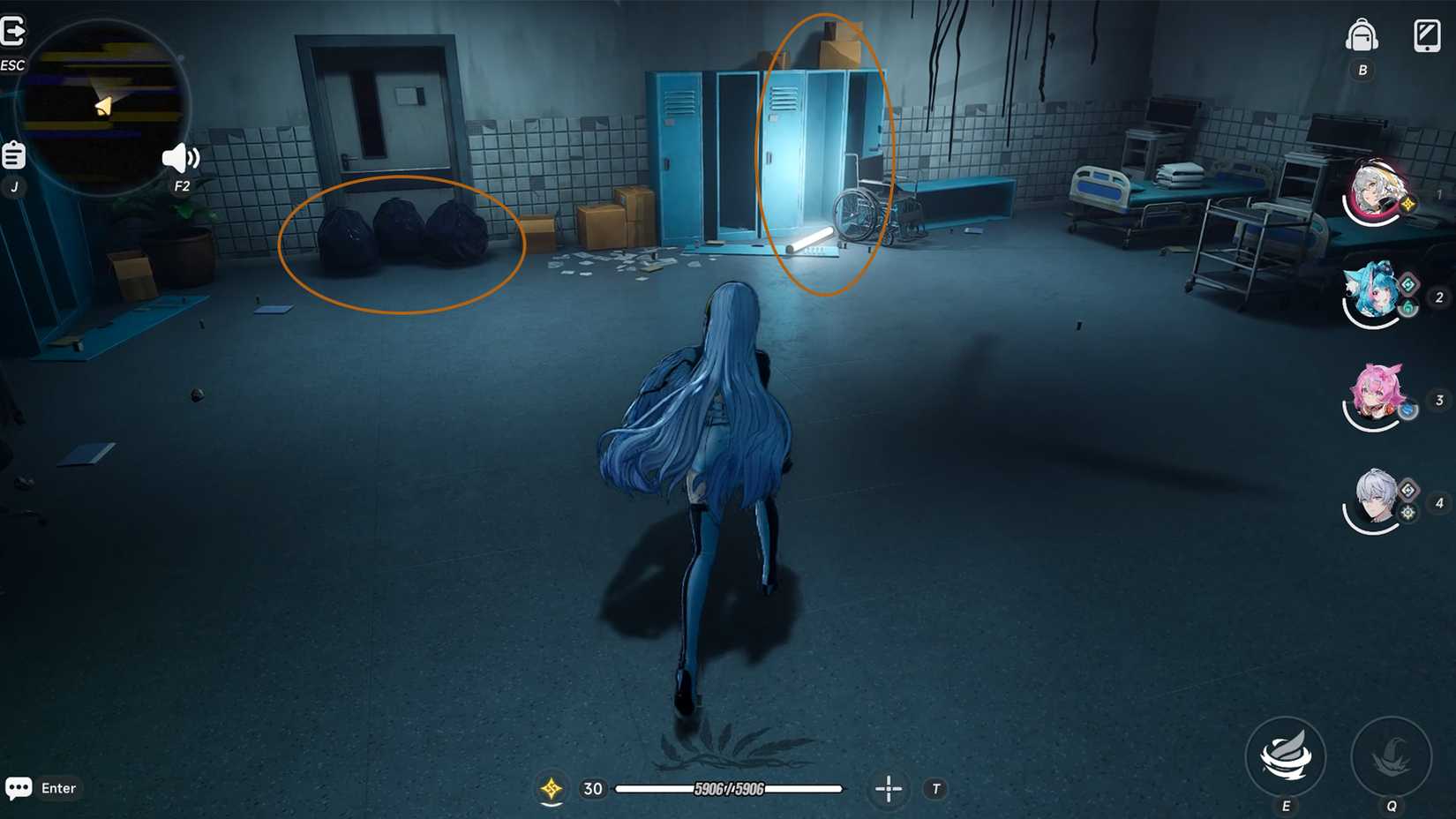 Nameless Hospital first ending clues 16 in NTE