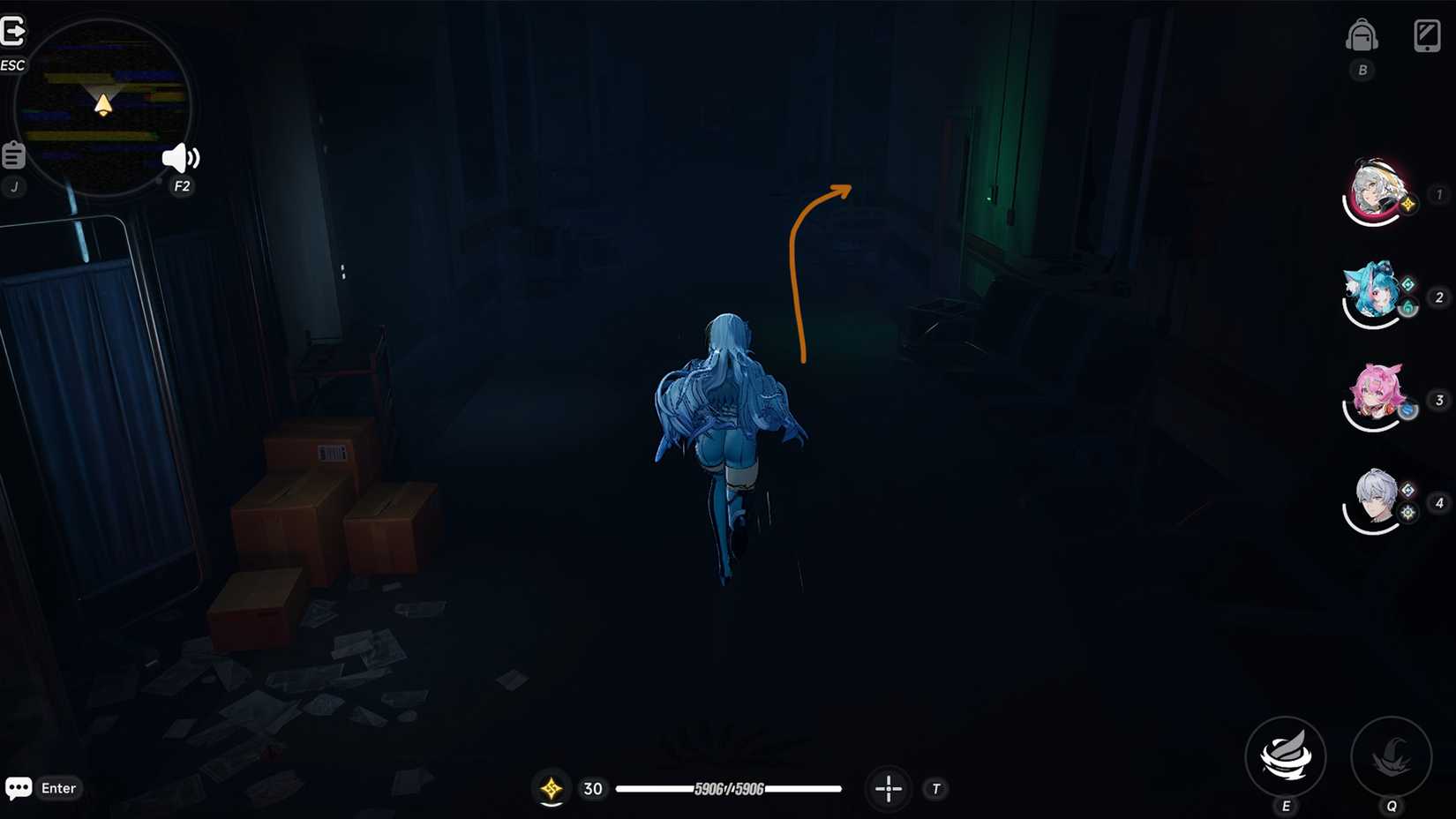 Nameless Hospital first ending clues 4 in NTE