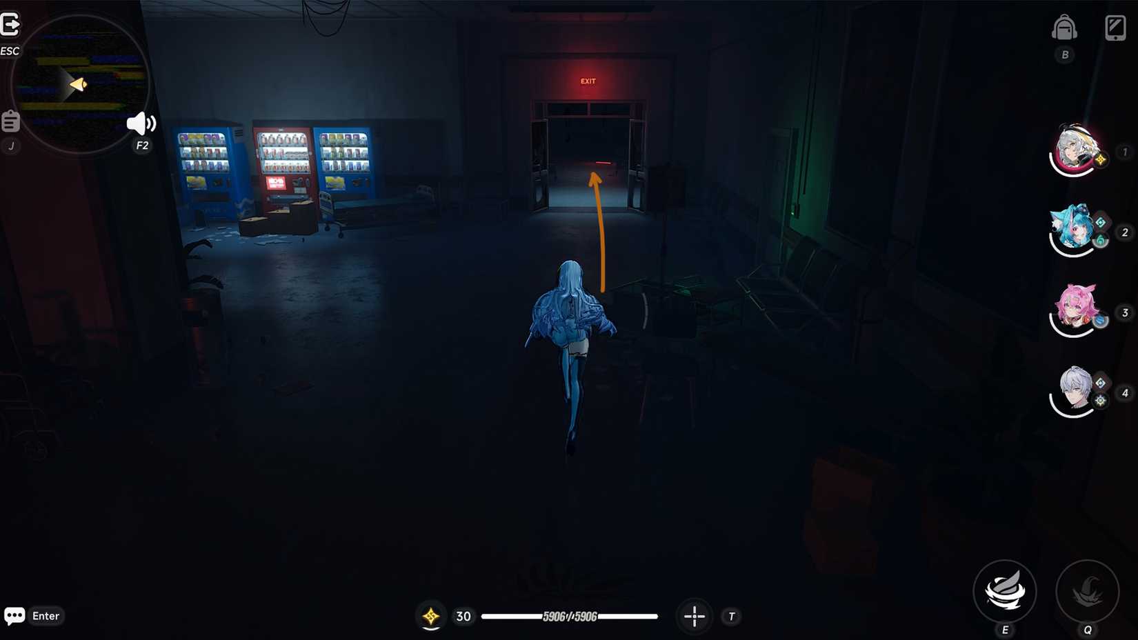 Nameless Hospital first ending clues 9 in NTE