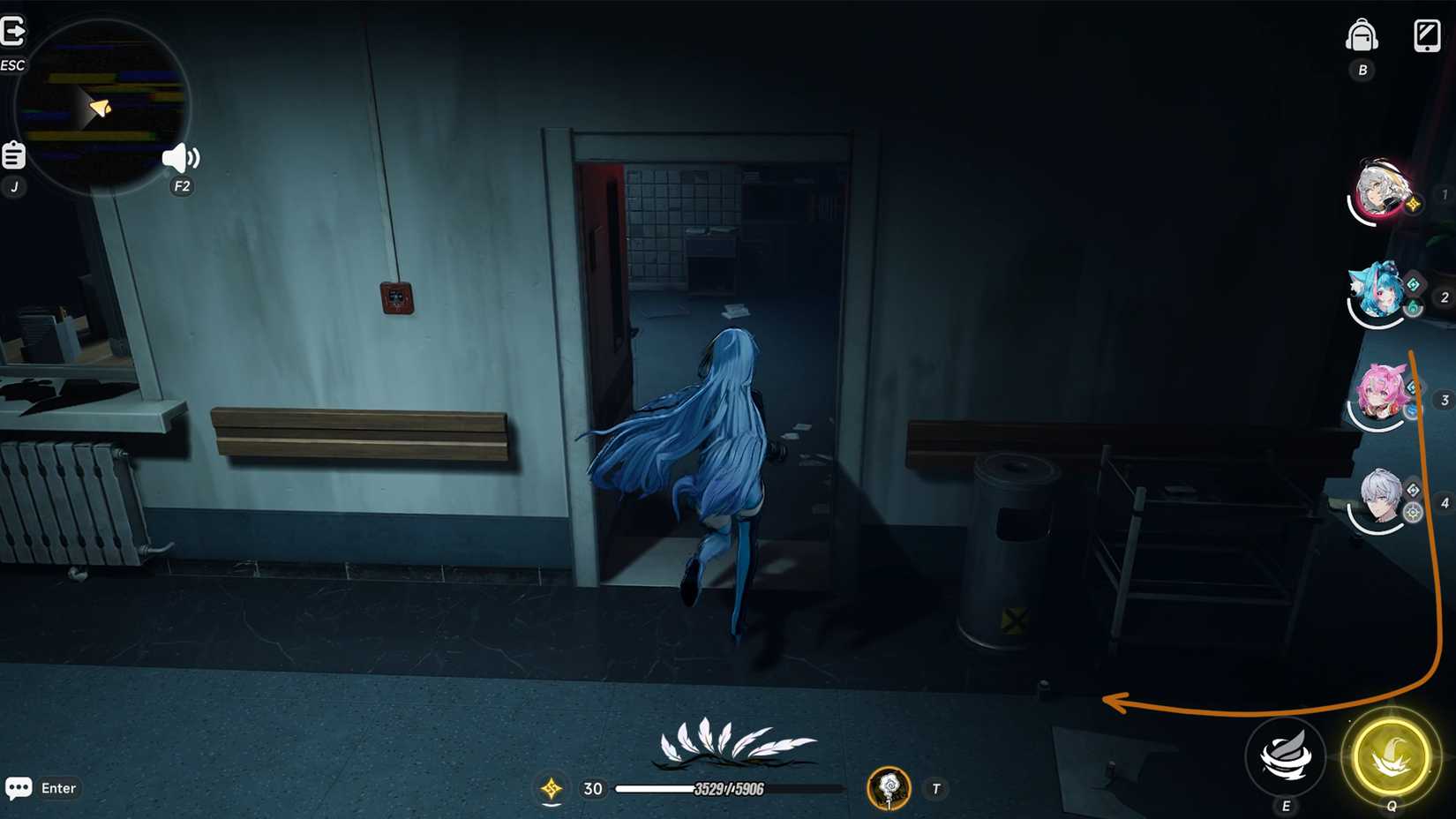 Nameless Hospital fourth ending clues 17 in NTE