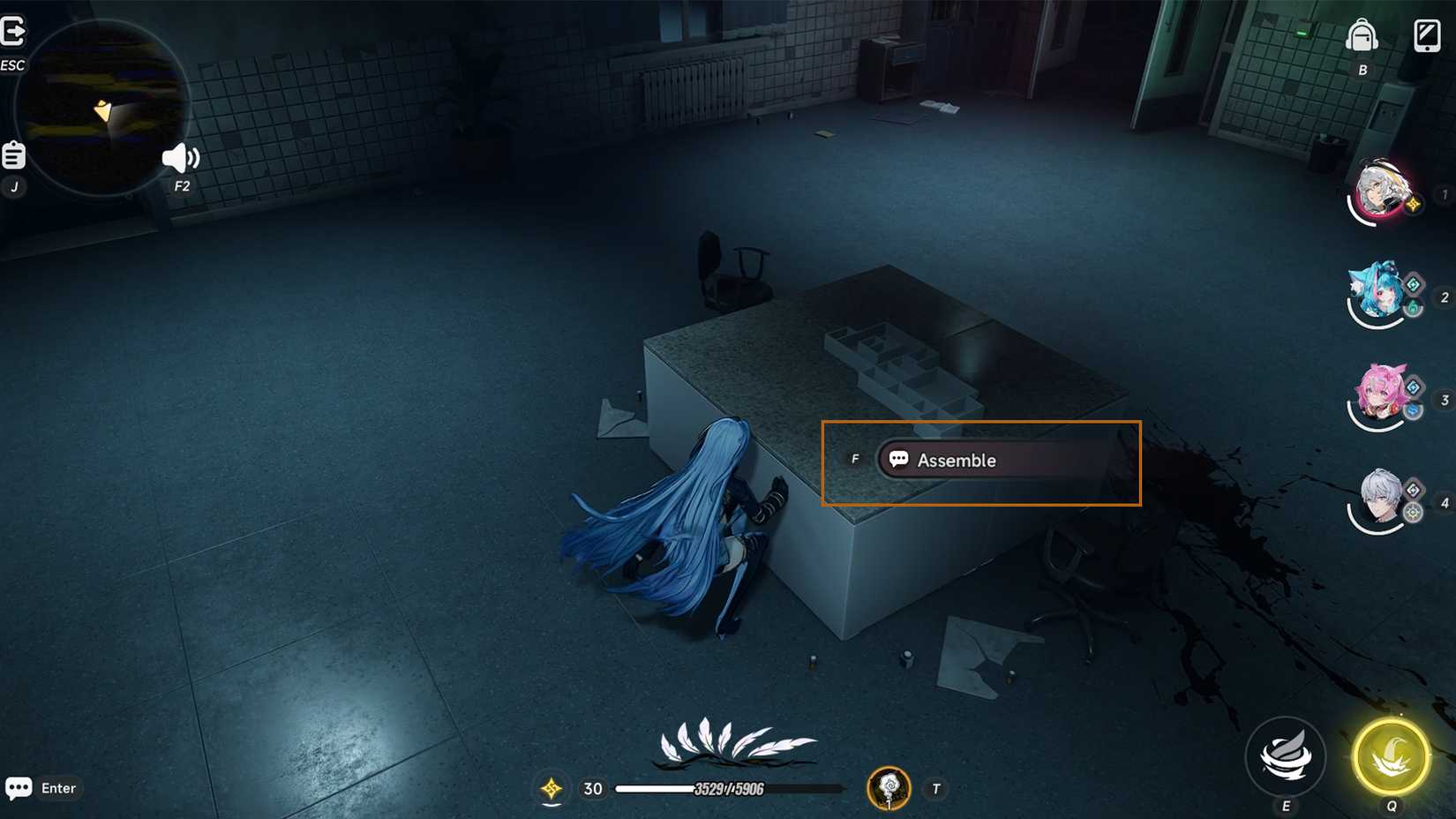 Nameless Hospital fourth ending clues 25 in NTE