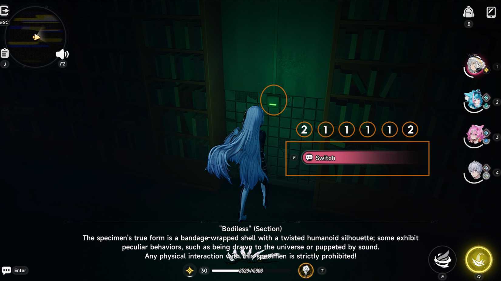 Nameless Hospital fourth ending clues 28 in NTE