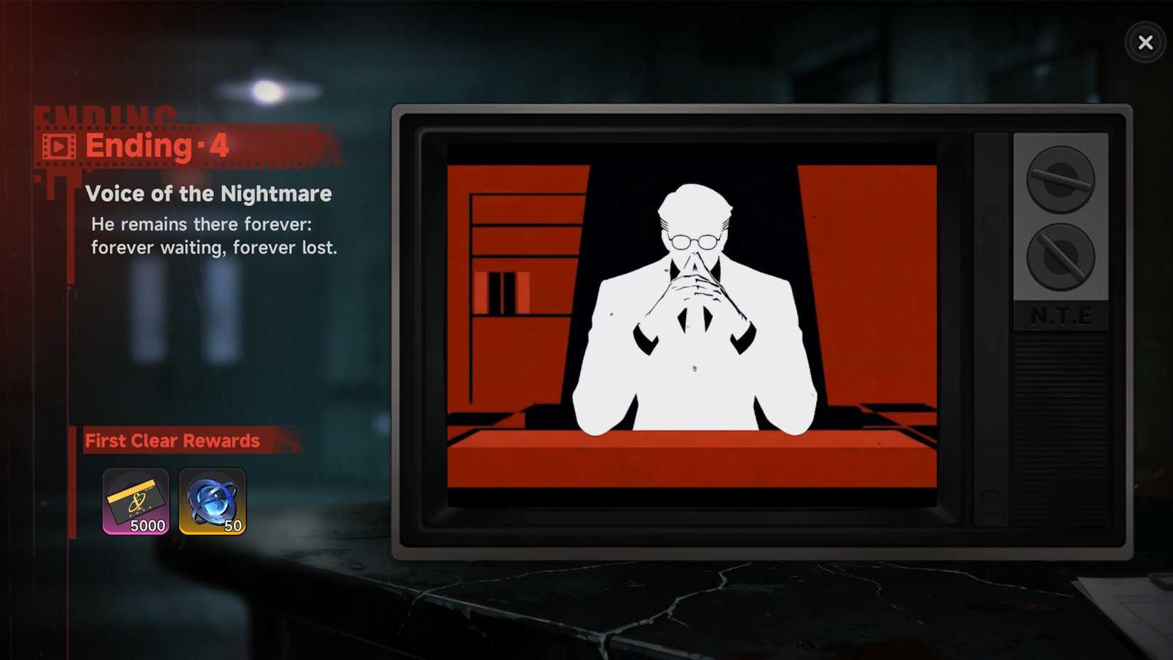 Nameless Hospital fourth ending clues 33 in NTE