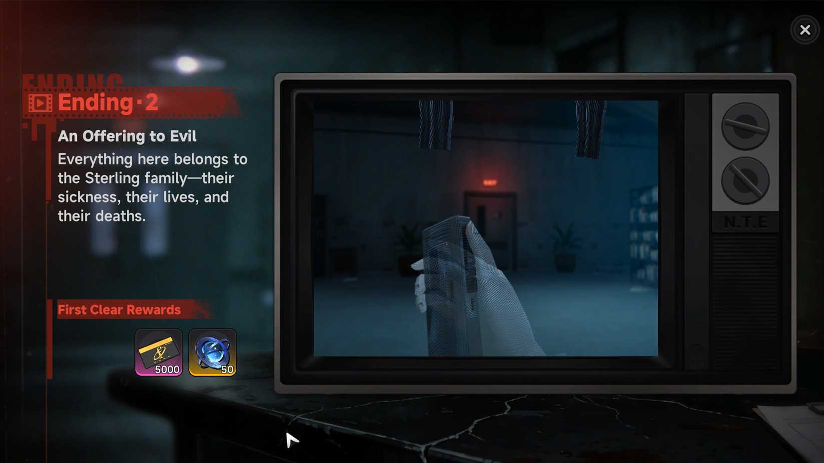 Nameless Hospital second ending clues 19 in NTE