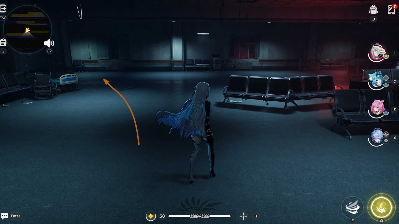Nameless Hospital second ending clues 9 in NTE