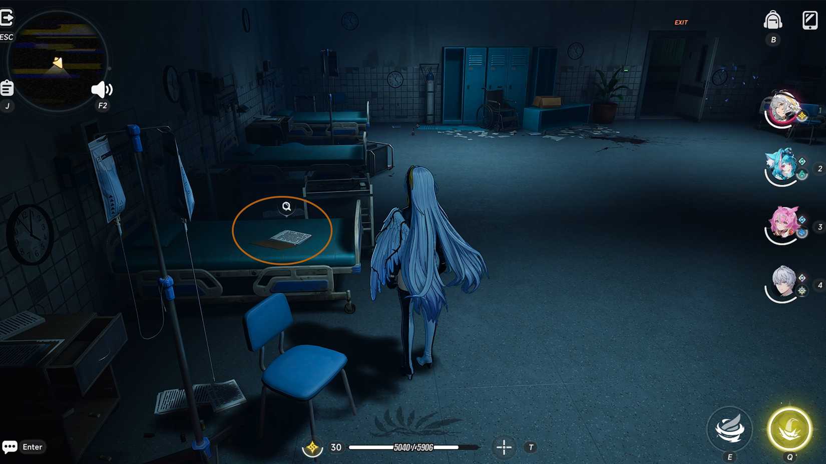 Nameless Hospital third ending clues 11 in NTE