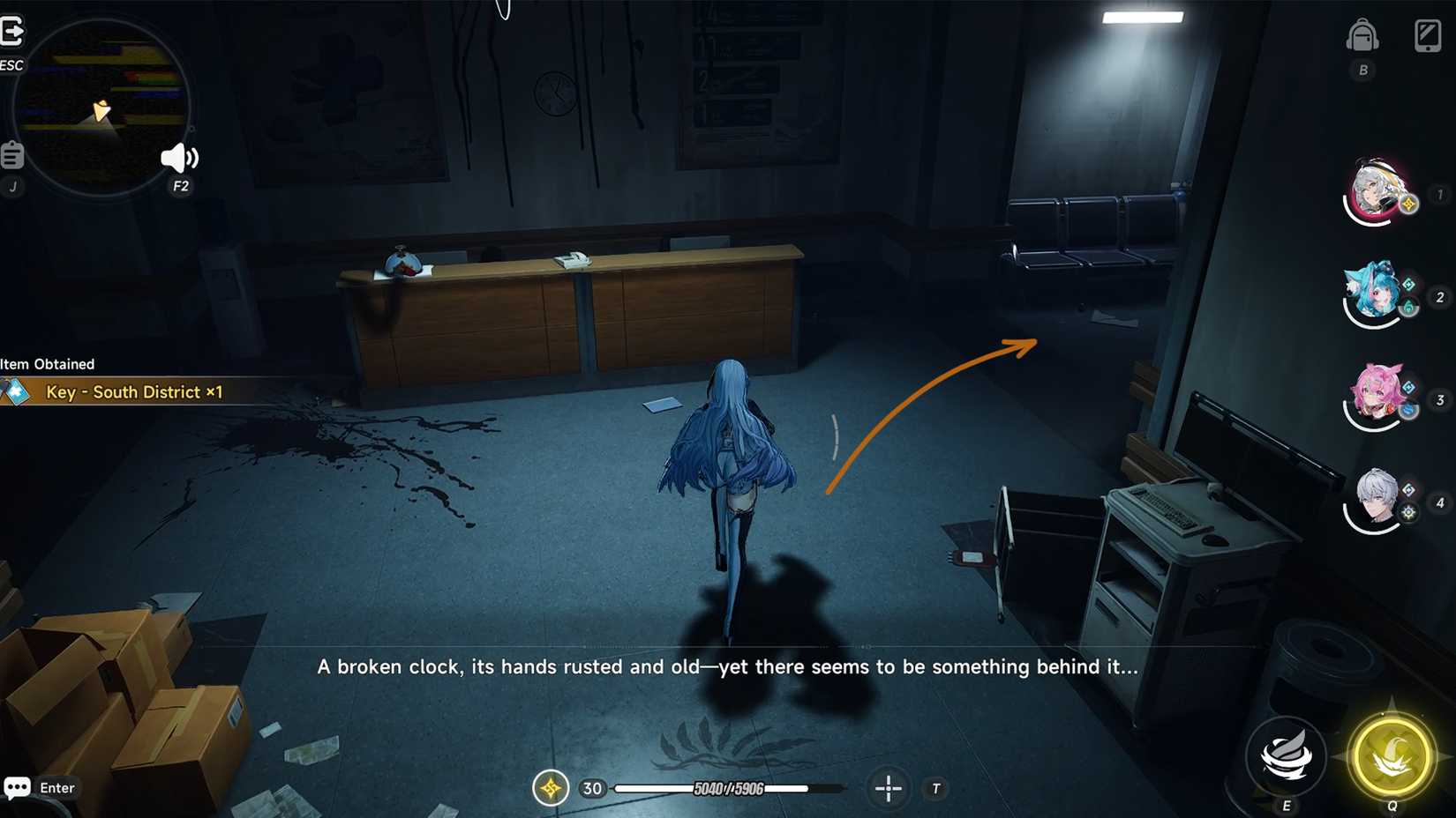 Nameless Hospital third ending clues 4 in NTE