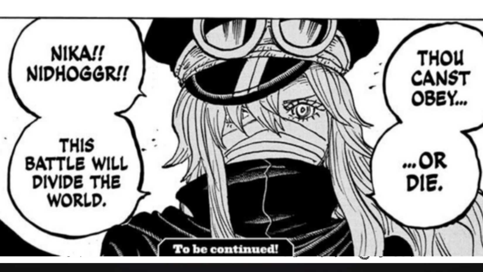 Nerona Emu is hyping the world-shattering battle against Nika and Nidhogar in Elbaf, marking the prelude to the coming Great War.