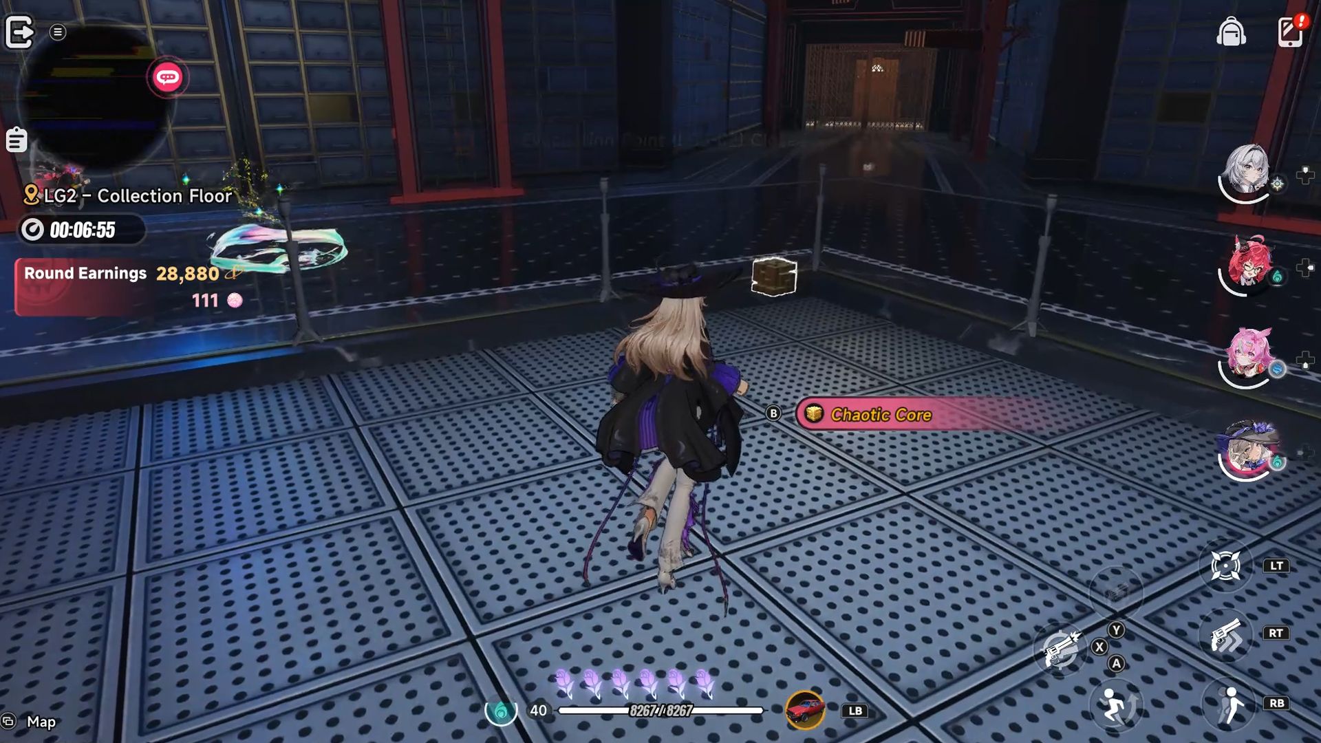 Advanced Clearance Card I & Chaotic Core Guide In NTE Pink Paw Heist