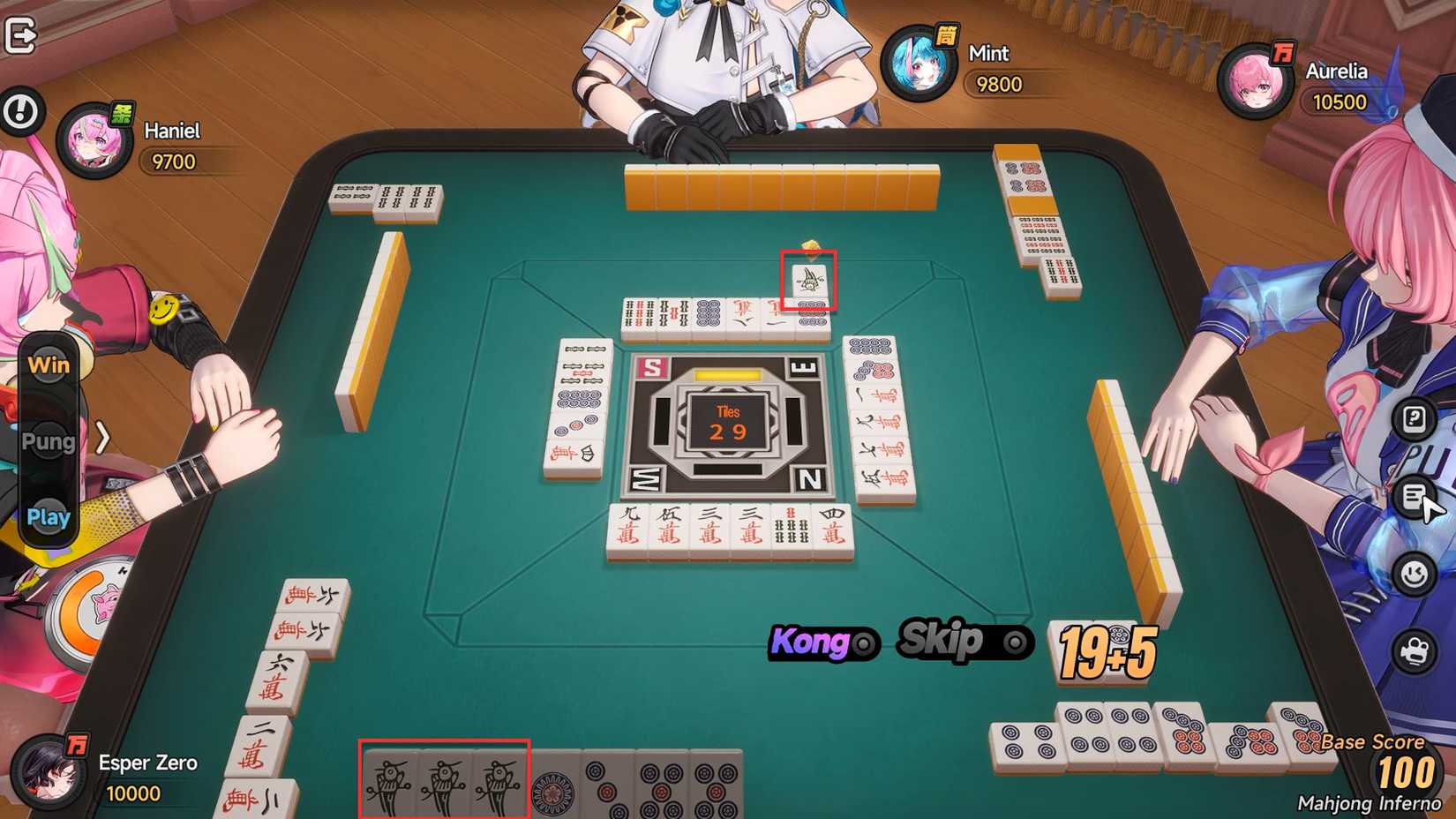 neverness-to-everness-nte-how-play-mahjong-little-sparrow-rule-win-pung-kong - how to trigger kong