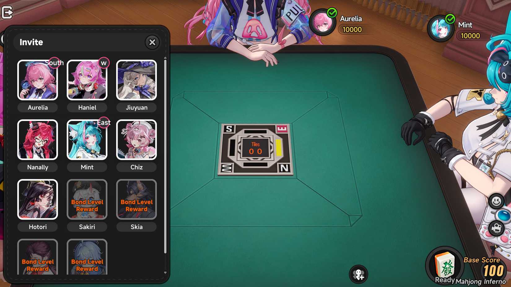 neverness-to-everness-nte-how-play-mahjong-little-sparrow-rule-win-pung-kong - pick players invite npc