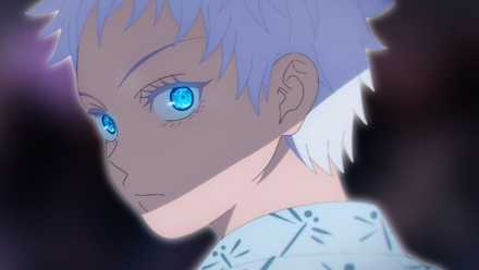 Picture of Gojo Satoru as a child from Jujutsu Kaisen