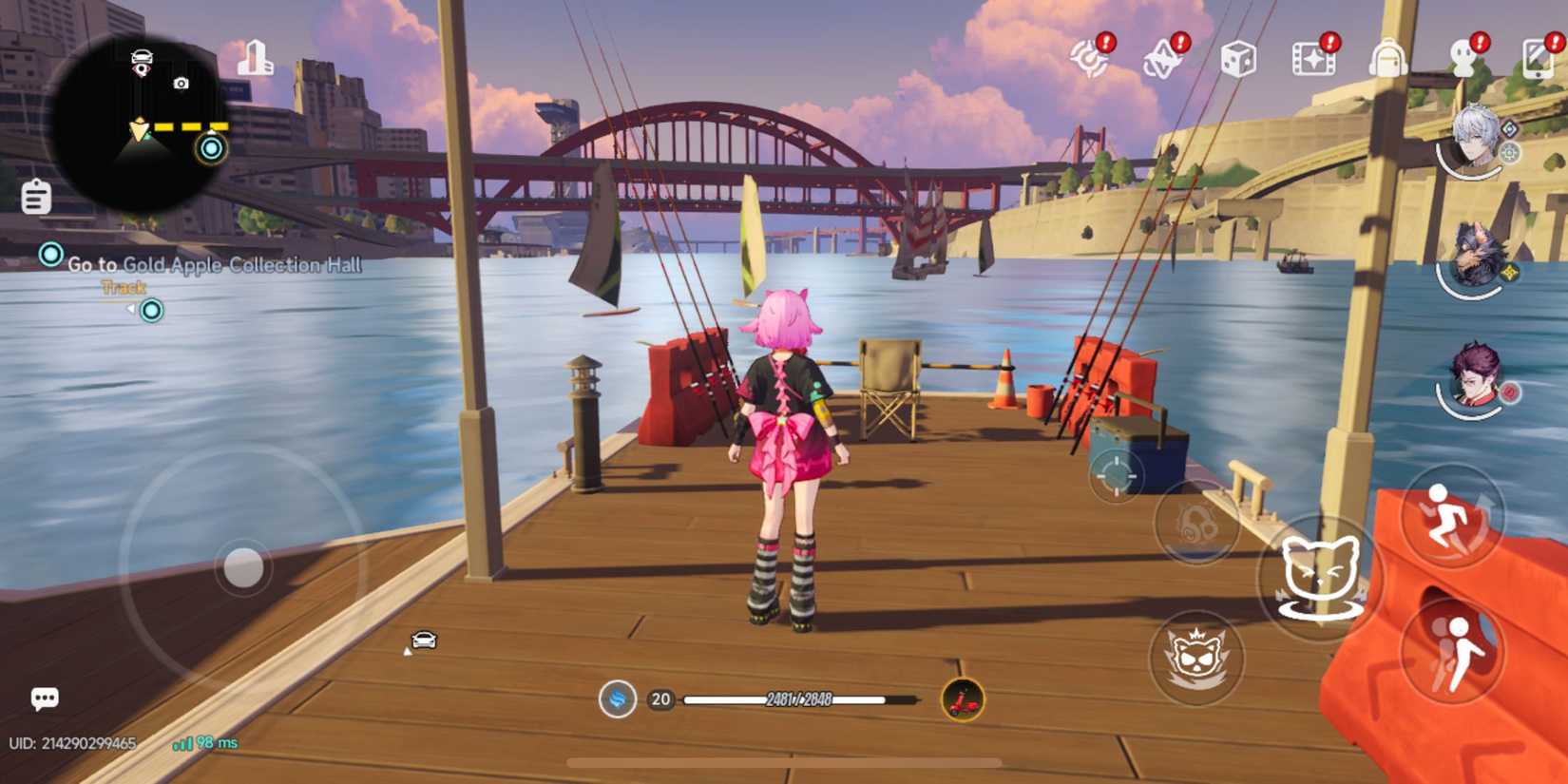 All fish and their locations