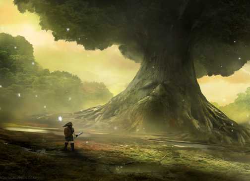 ocarina of time deku tree