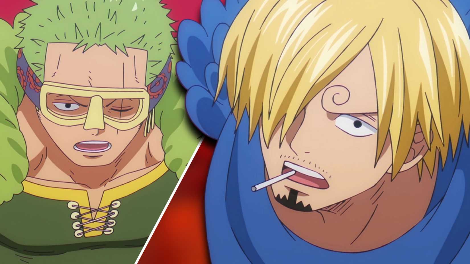 One Piece Chapter 1187 confirms that Zoro and Sanji are equal