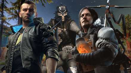 Games with worldbuilding that rivals Elden Ring: Cyberpunk 2077, Dragon Age: Inquisition, Death Stranding Feature Image.