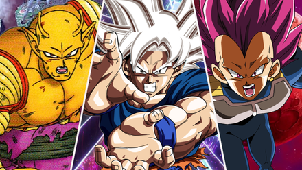 Orange Piccolo, UI Goku and Ultra Ego Vegeta