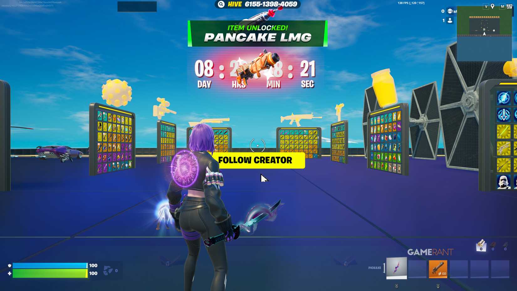 Pancake LMG - 1v1 with Every Gun - Fortnite - 5