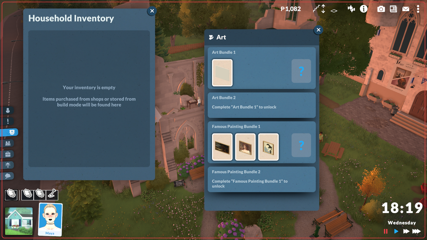 paralives community center art pack