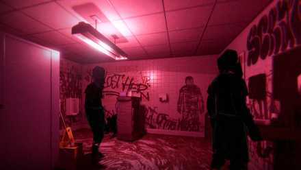 phasmophobia alan wake crossover bathroom