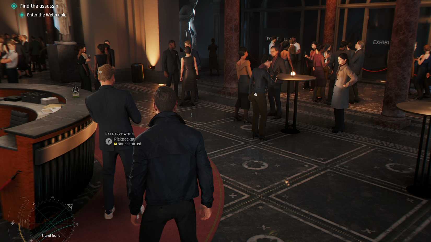Pickpocket guests to receive a gala invitation to 007 First Light