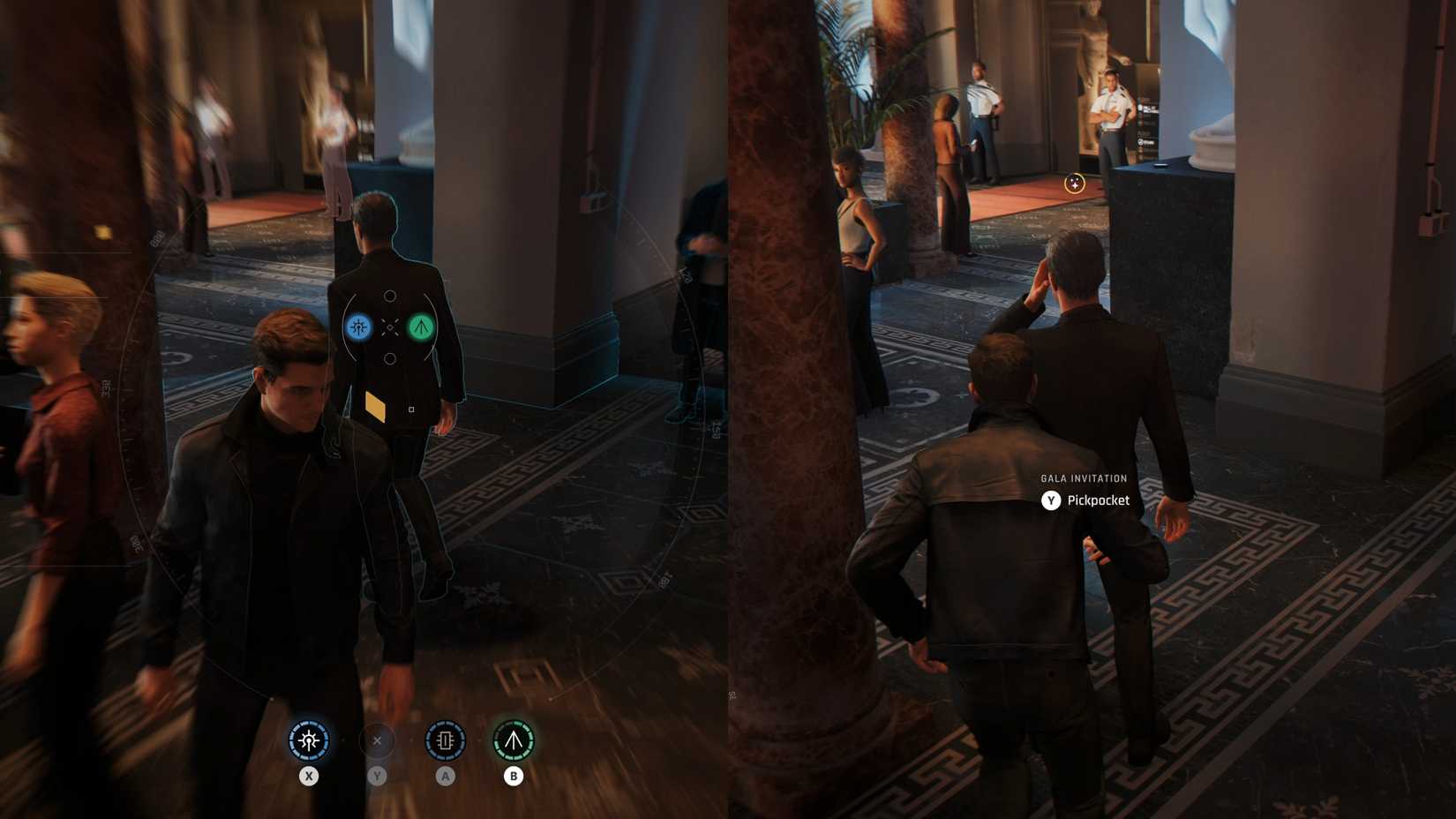 007 pickpocketing a gala invite at First Light
