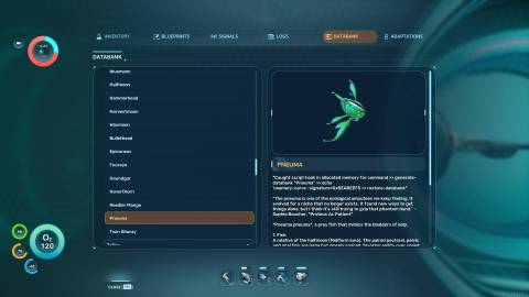 Pneuma Databank in Subnautica 2