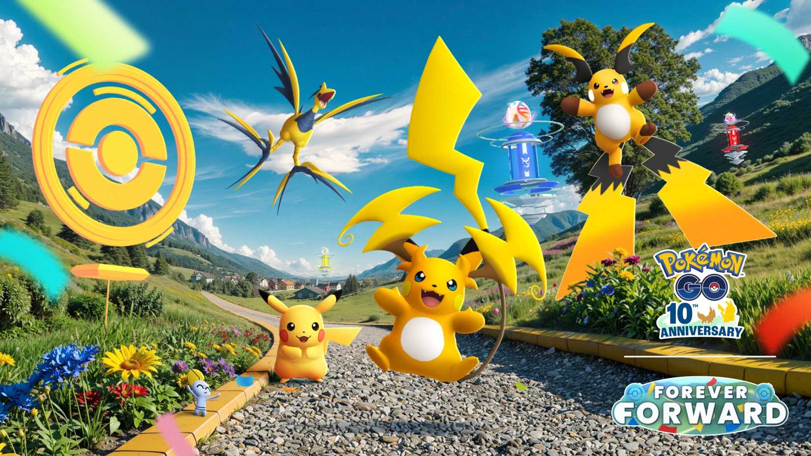 Pokemon Go Forever Forward Promotional Art