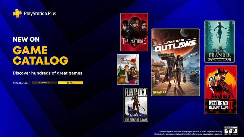 Catálogo de jogos da PlayStation Plus para maio de 2026