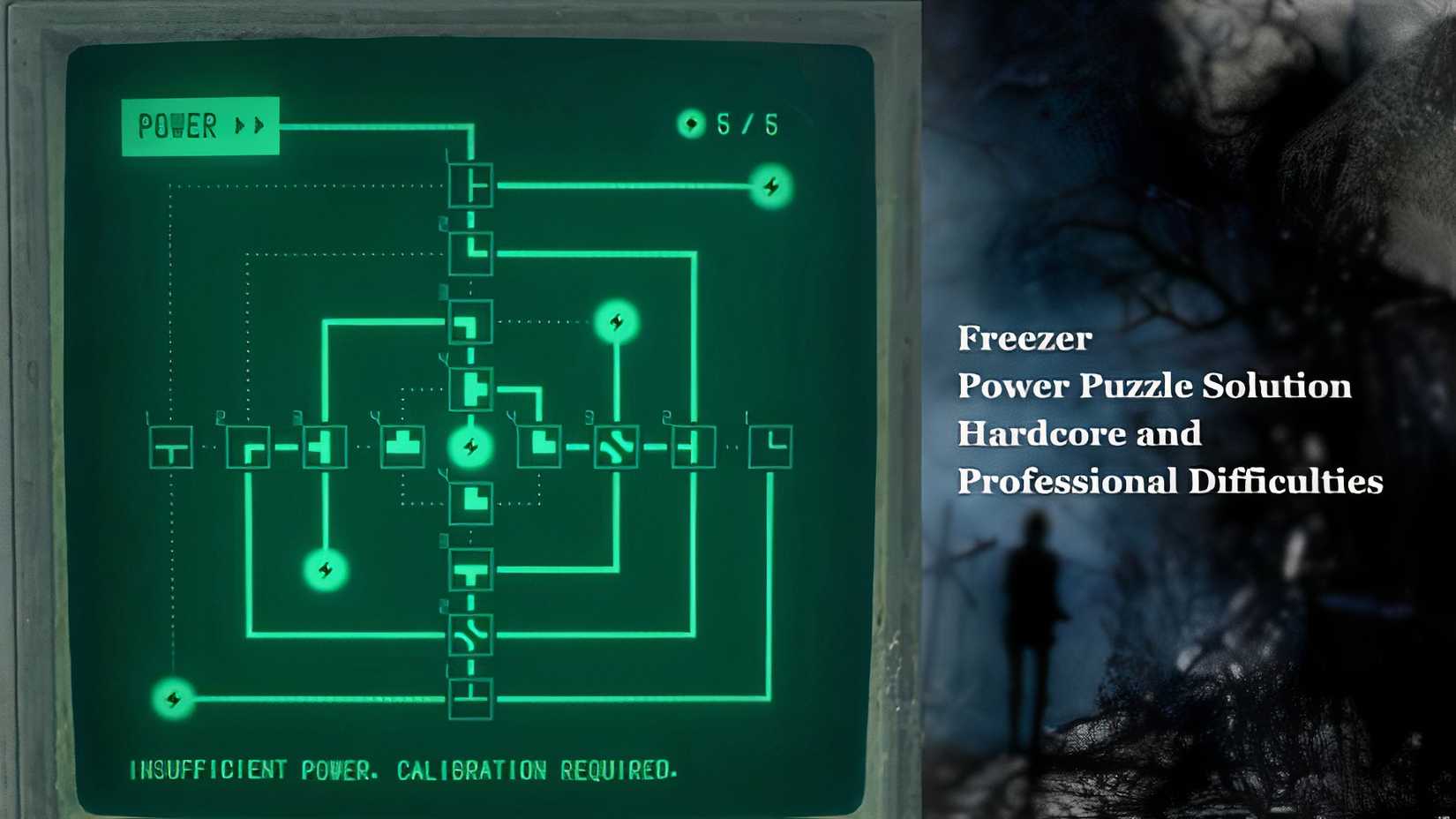re4 remake's freezer power puzzle solution on the hardcore and professional difficulty.