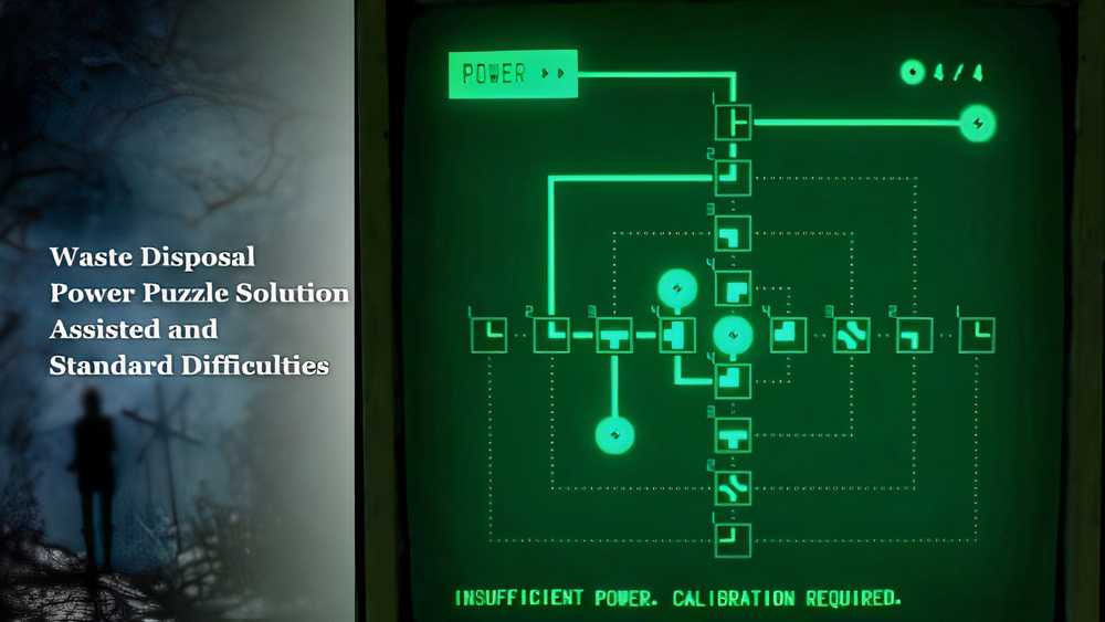 re4 remake waste disposal power puzzle solution on the standard/assisted difficulty.